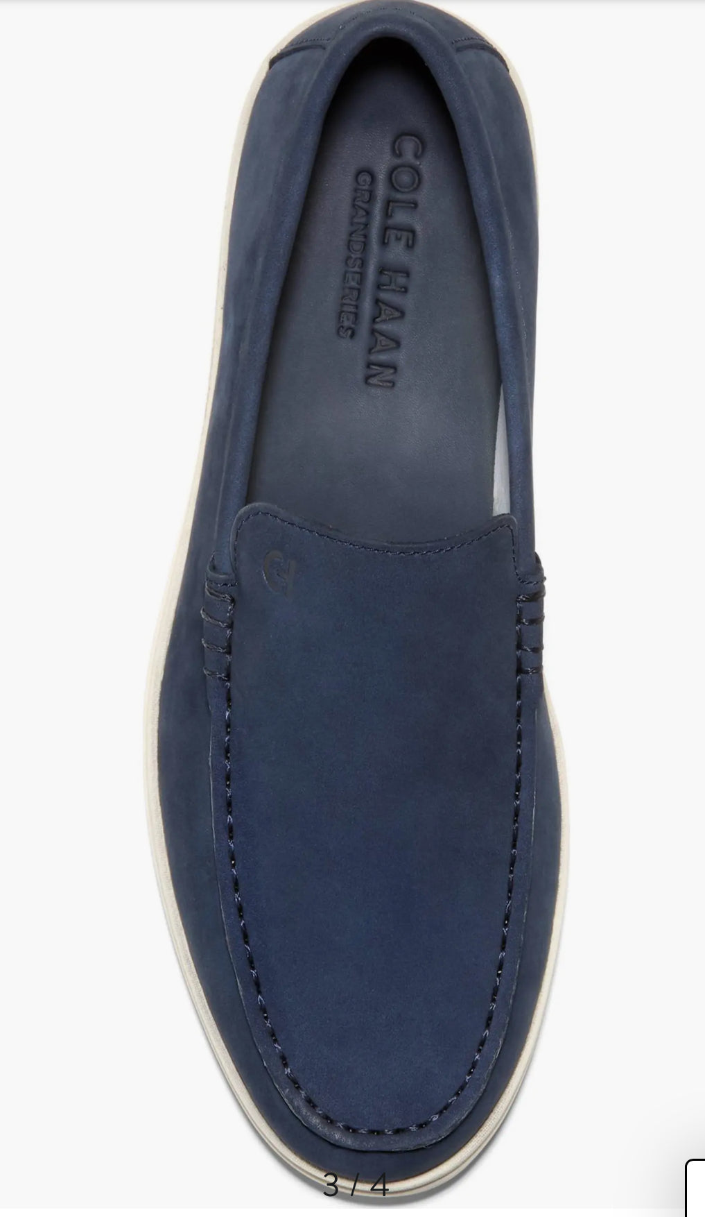 Cole Haan Greenwich Grand Venetian Loafer Navy – Muddy Mallard display picture 3